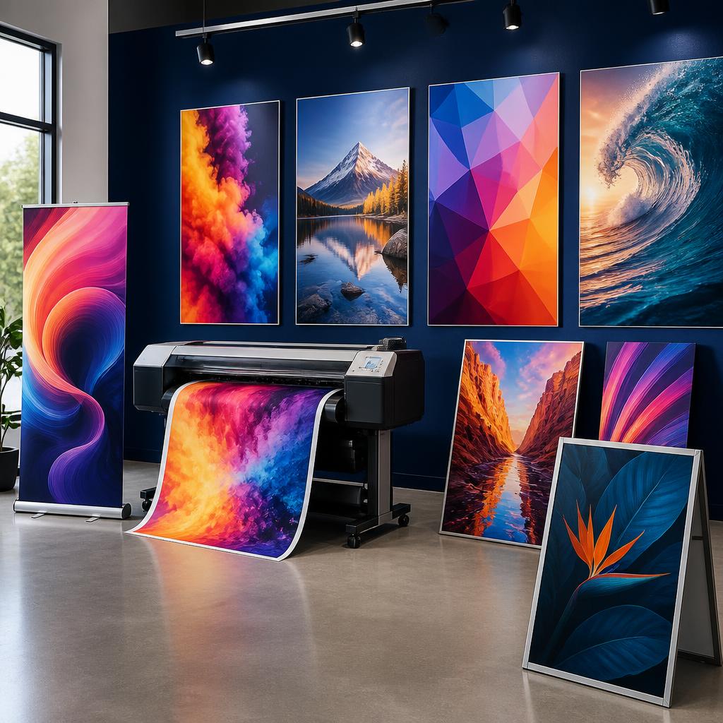 Grandes formatos e impressão de posters